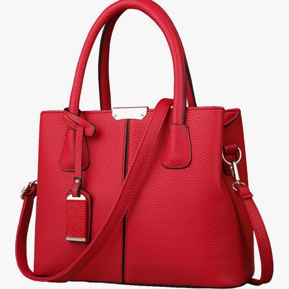 Elegant Red Women's Handbag